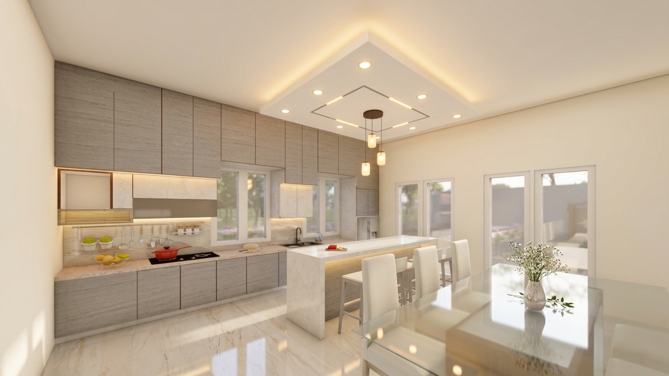 Dapur dan Ruang Makan Modern Minimalis